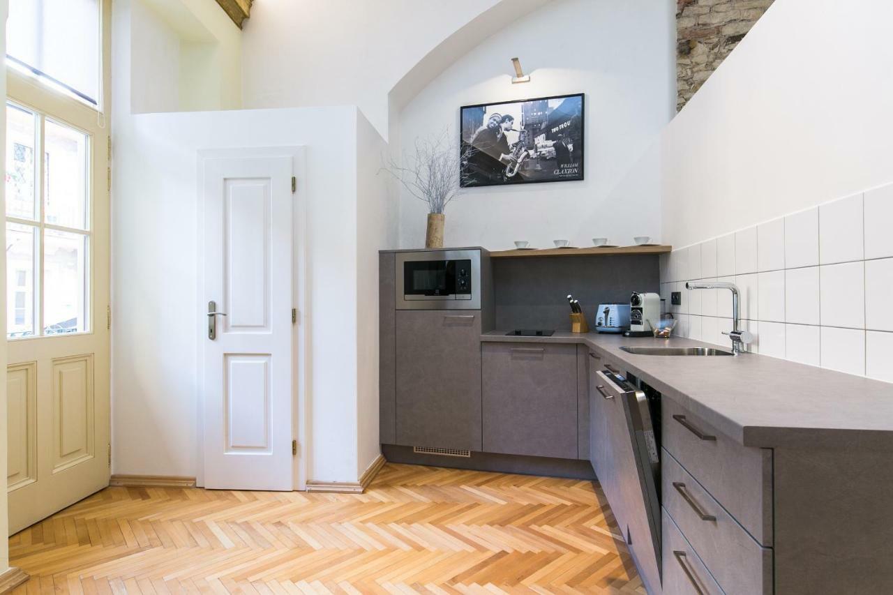 Apartment Nebovidy I - Free Parking - Terrace - Air Conditioning Prague Luaran gambar